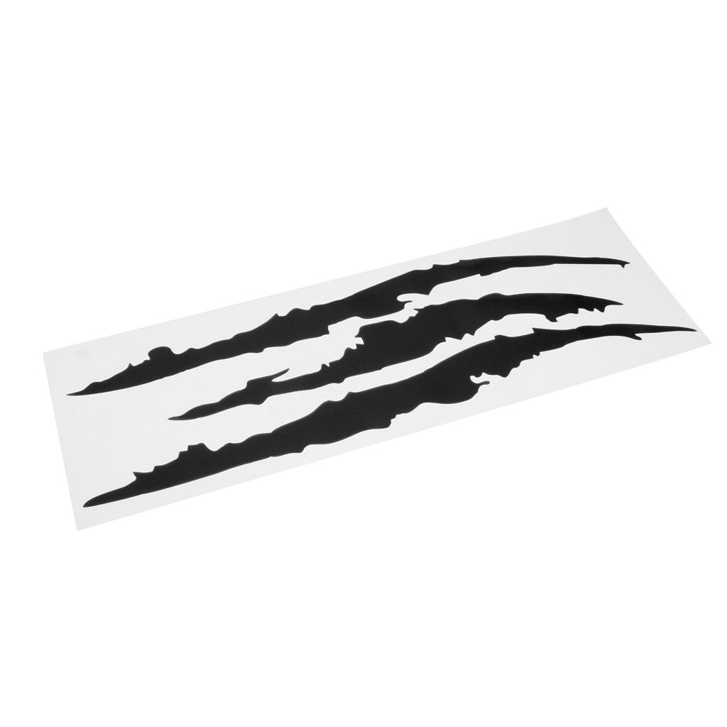 Monster Sticker Scratch Stripe Claw Marks Car Bike Auto Vinyl Sticker Decals
