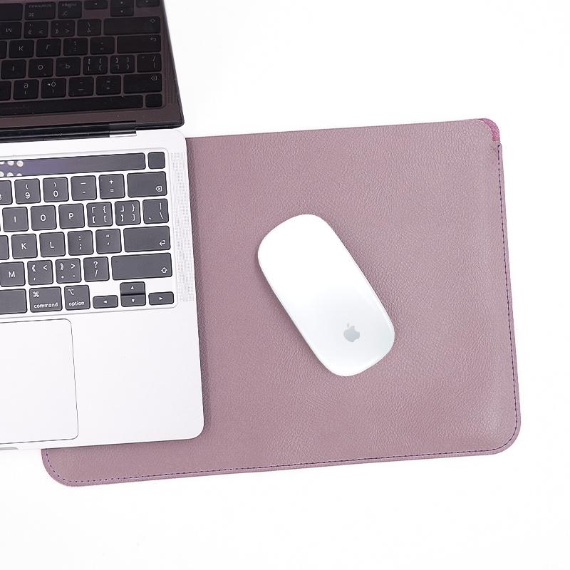 Cực Siêu Mỏng Túi Đựng Chăn, laptop Chất Liệu Da PU Cao Cấp Cho MacBook Air Pro 13 15 16 2018 Mac 12