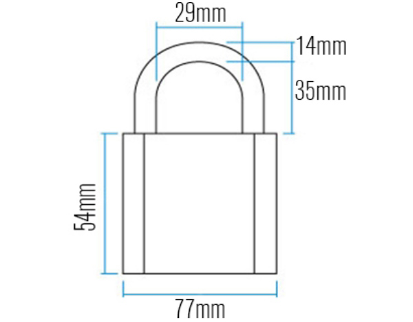 Khóa Granit 37 Series ABUS (70mm)