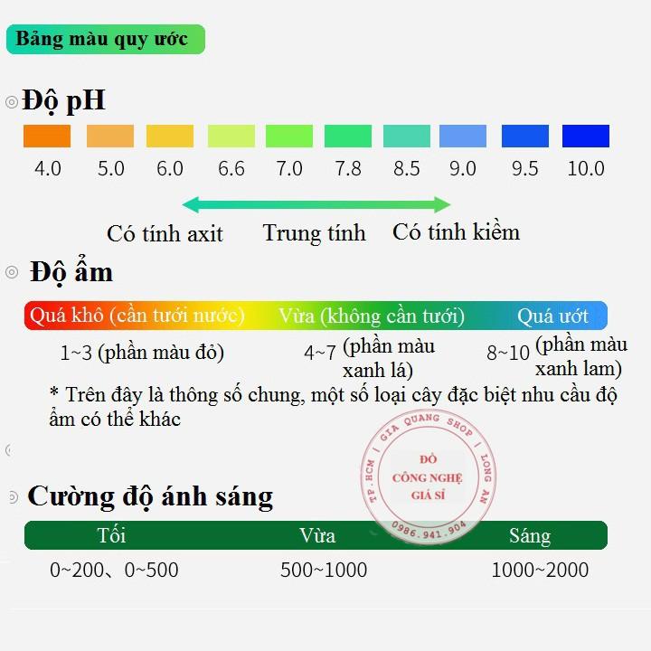 Dụng cụ đo đất 3 trong 1