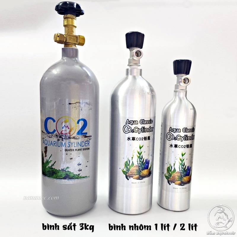 Bình CO2 Nhôm | Bình CO2 Thuỷ Sinh Các Loại