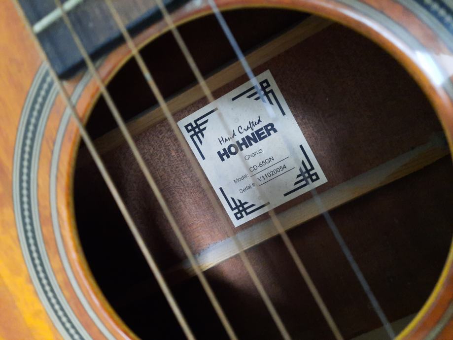 Đàn Guitar Acoustic Hohner CD-65 dáng Dreadnought