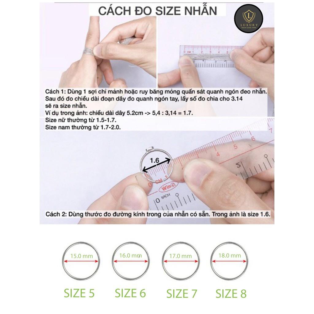 Nhẫn titan mảnh trơn (size 3/4/5/6/7/8 - 1 chiếc) TT5693 - CAM KẾT KHÔNG BAY MÀU - BẢO HÀNH 12 THÁNG