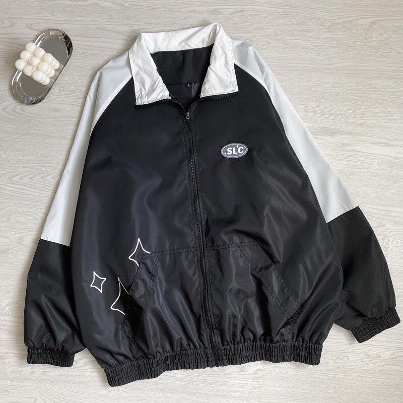 Áo Khoác Bomber Varsity Dù 2 Lớp SCL Jacket Form Rộng Nam Nữ Unisex Phong Cách Trẻ Trung Năng Động Ulzzang