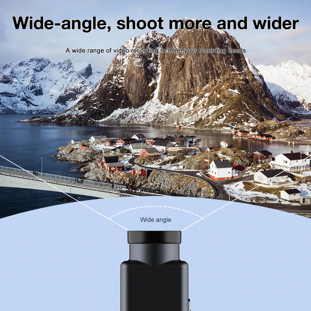 Full HD 1080p Mini Sports DV Camera Xe đạp Mũ bảo hiểm xe máy Hành động DVR Vlog Vlog Ghi máy hoàn hảo cho các môn thể thao ngoài trời