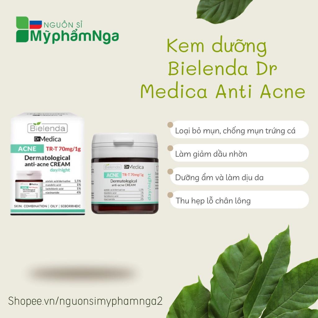 Kem dưỡng cho da mụn Bielenda Dr Medica Anti Acne