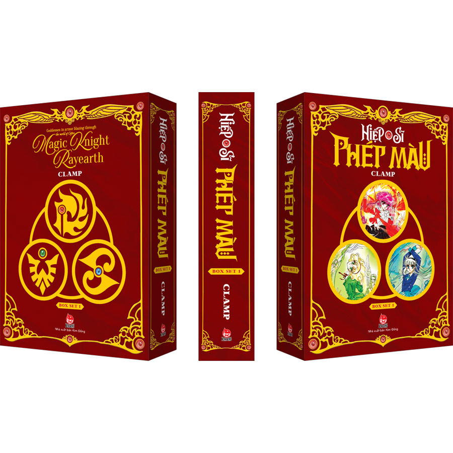 Boxset Hiệp Sĩ Phép Màu - Magic Knight Rayearth (3 Cuốn) [Tặng Kèm Thẻ Nhân Vật]