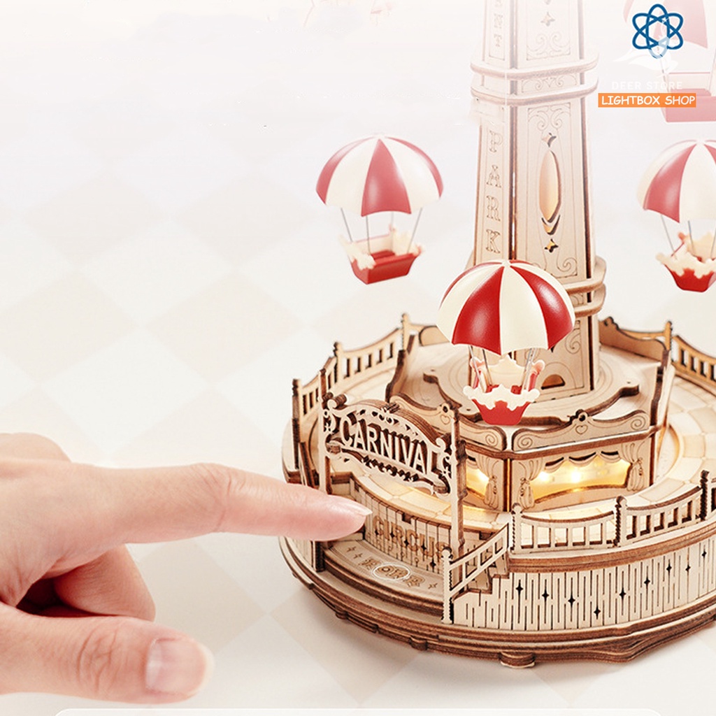 Mô hình Cơ động học Tháp Dù Parachute Tower EA01