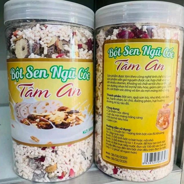 bột củ sen ngũ cốc tâm an