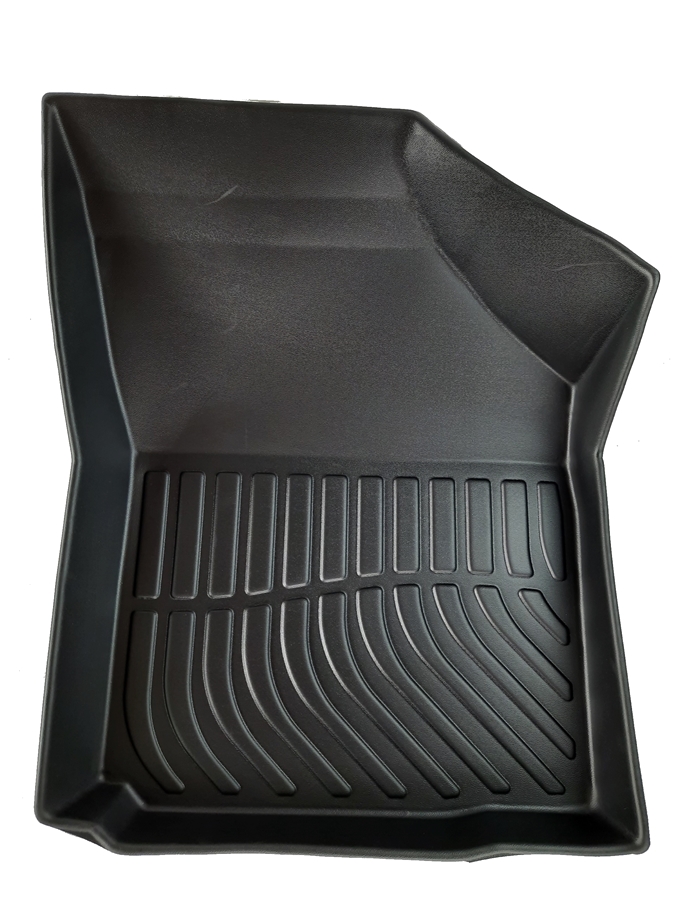 Thảm lót sàn xe ô tô Suzuki Ertiga / XL7 2018-2021 (3 hàng ghế) Nhãn hiệu Macsim chất liệu nhựa TPE cao cấp màu đen