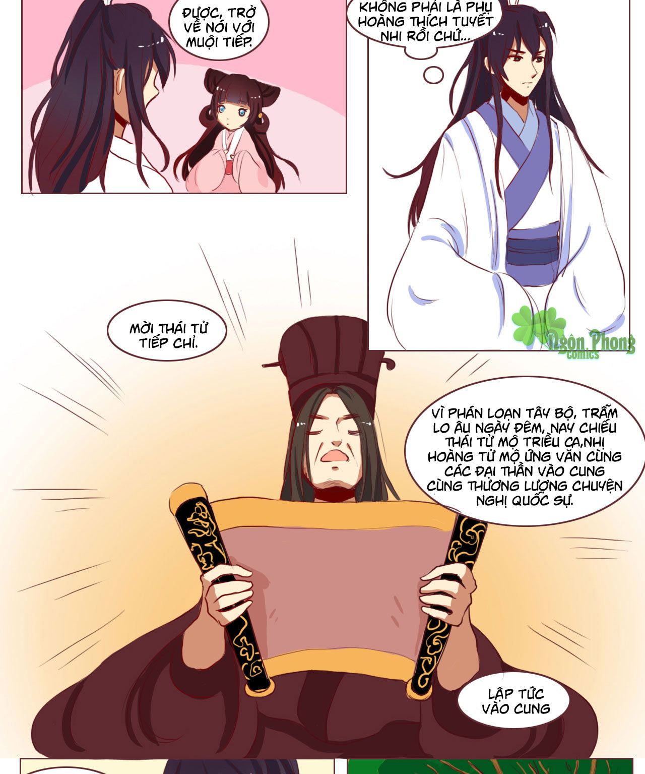 mẫu phi đuôi của người lộ ra rồi kìa chapter 32 2