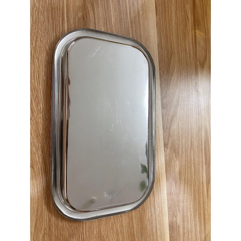 Khay inox Chữ Nhật Đựng Dụng Cụ