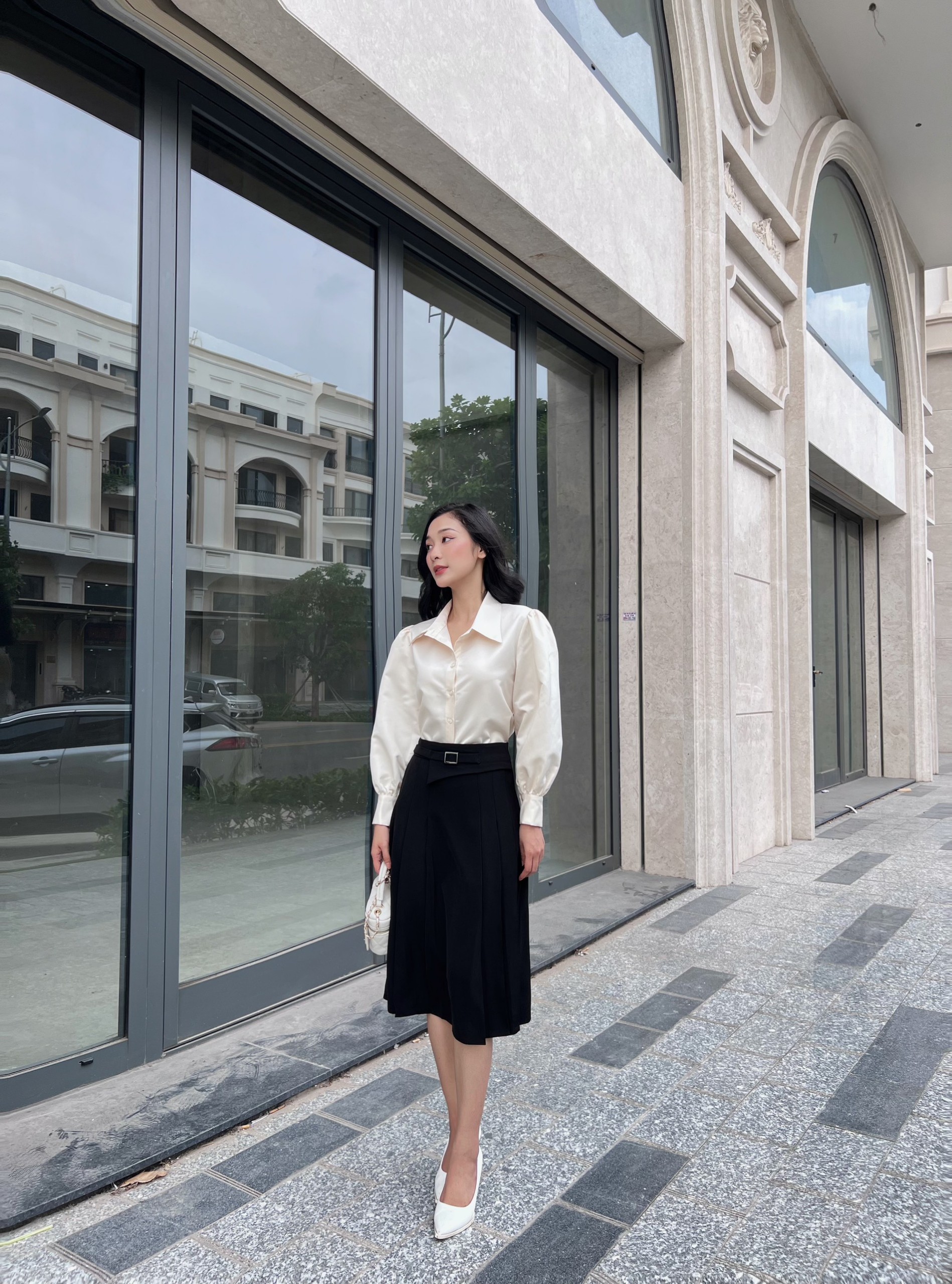 Chân váy công sở thanh lịch