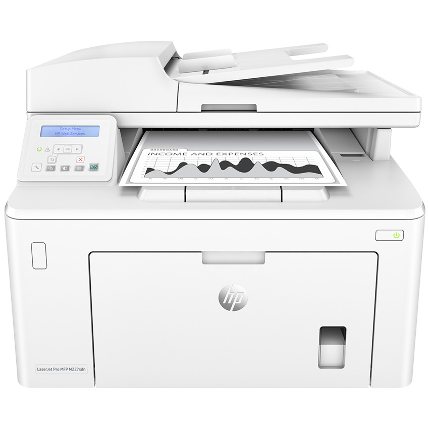 Máy In Laser Trắng Đen Đa Năng HP LaserJet Pro MFP M227SDN (In,Scan, Copy, In 2 mặt tự động)_G3Q74A - Hàng Chính Hãng