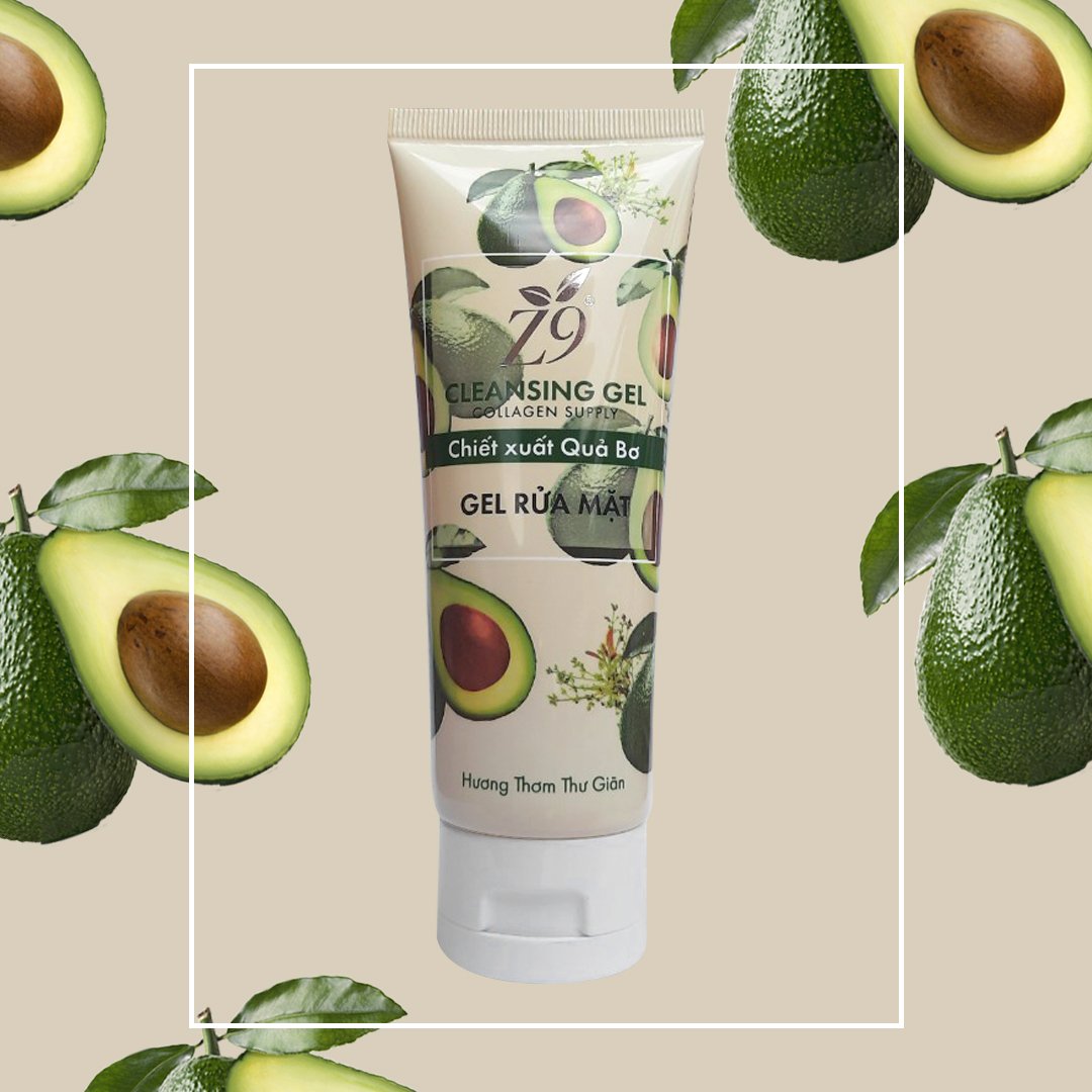 Gel rửa mặt tạo bọt Z9 làm sạch & giảm nhờn cho da dầu nhạy cảm 80ml Z68