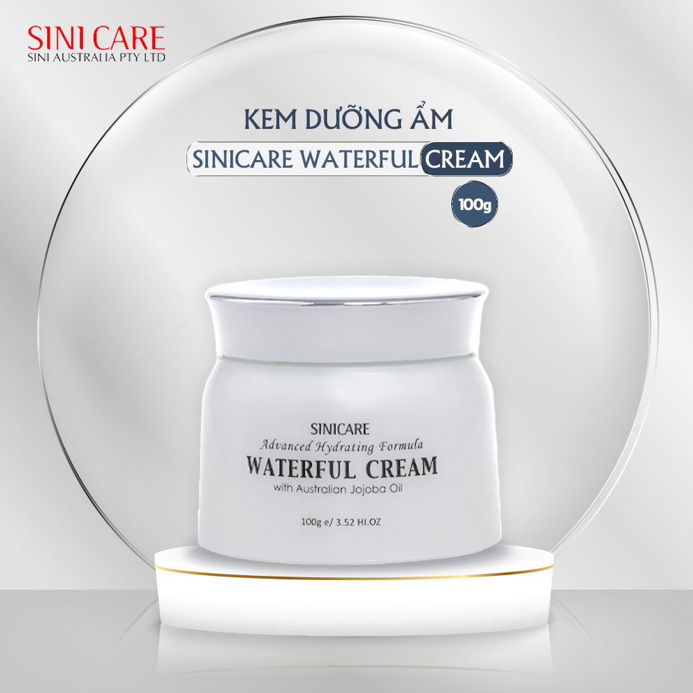 Kem cấp ẩm, cân bằng dầu SINICARE Advenced Hydrating Formula WATERFUL CREAM 100ml