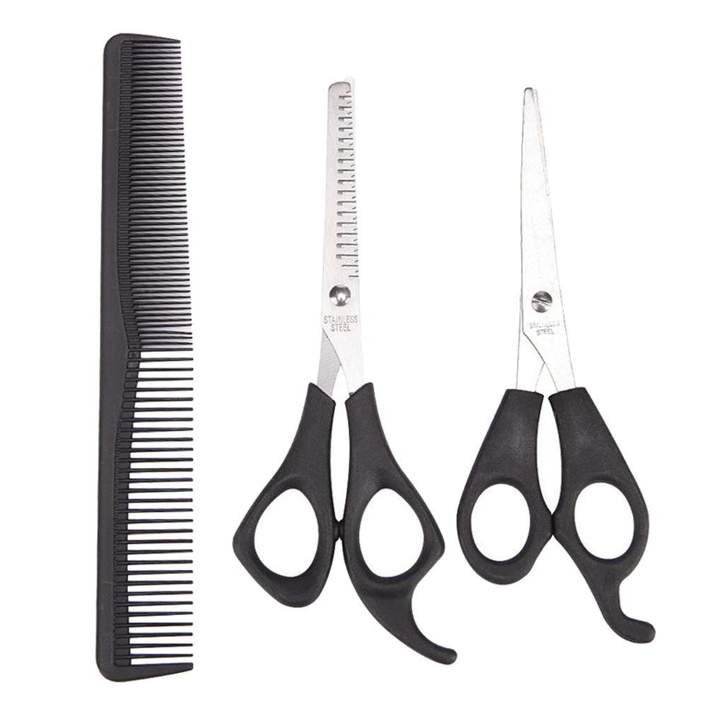 5.5in Hair Cutting Scissors + 50x Disposable Hair Cut Capes Unisex Cloth
