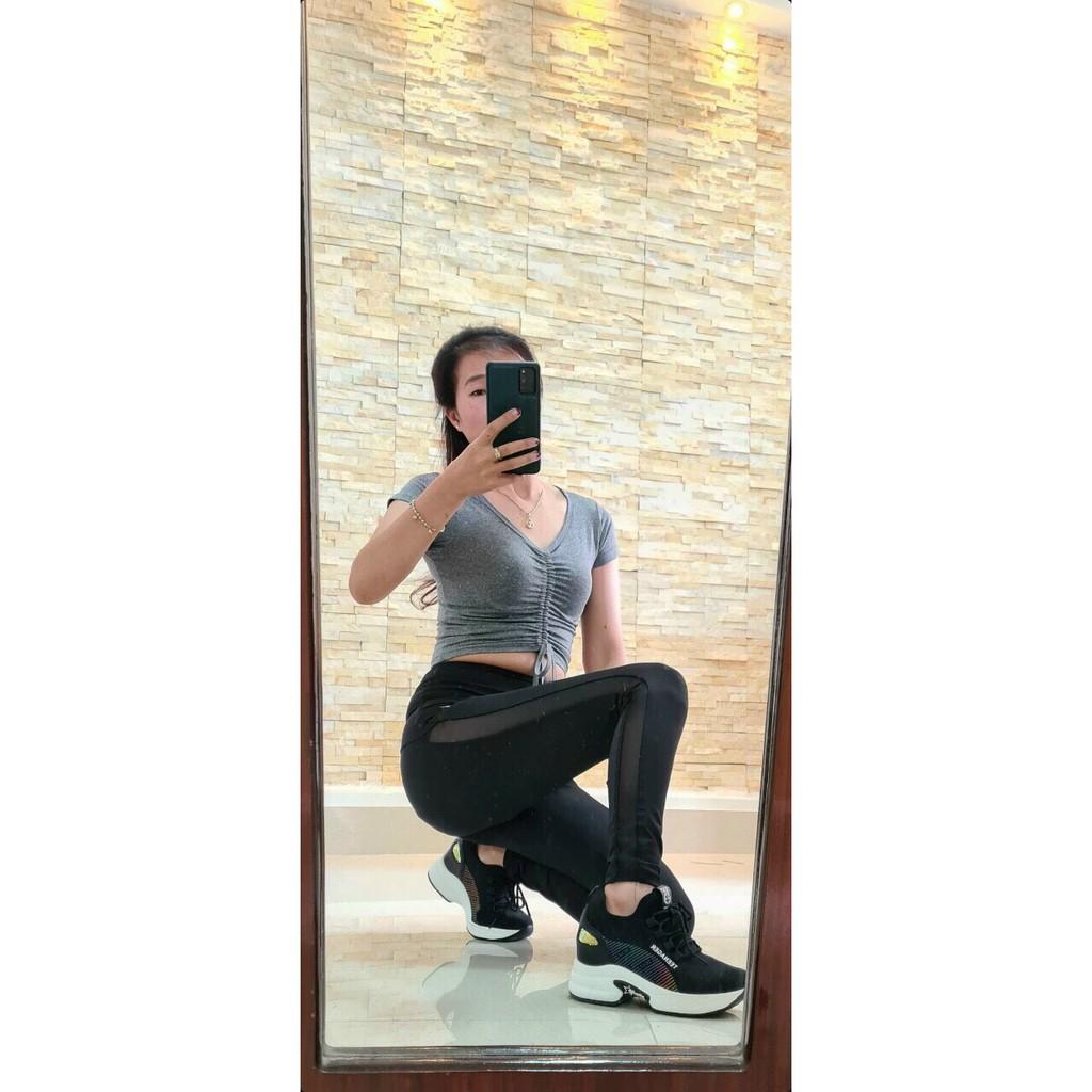 Áo dây rút nữ năng động