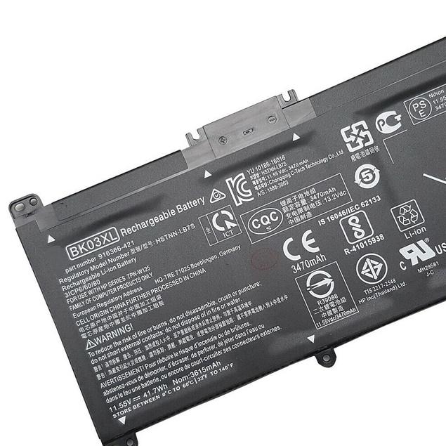Pin Tương Thích Cho Laptop Hp Pavilion X360 14 14-Ba 14-Ba129Tu 14-Ba008Tu 14-Ba103Tu 14-Ba159Tx - Bk03Xl TEEMO PC TEBAT646 Hàng Nhập Khẩu