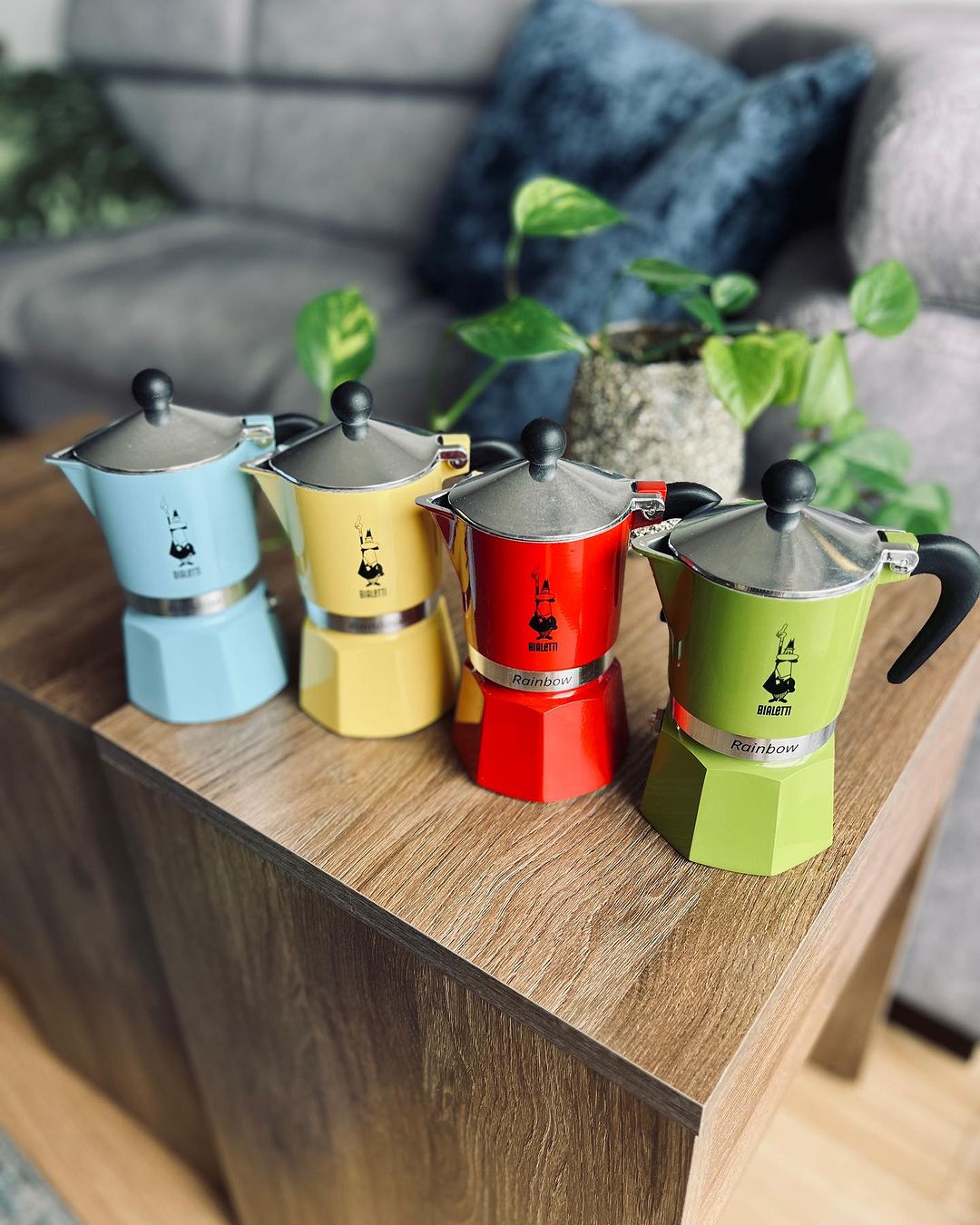 ẤM PHA CÀ PHÊ BIALETTI RAINBOW 3CUP 