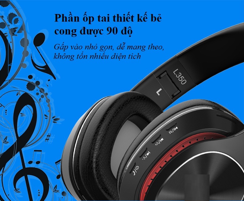 Tai nghe headphone không dây bluetooth L.350