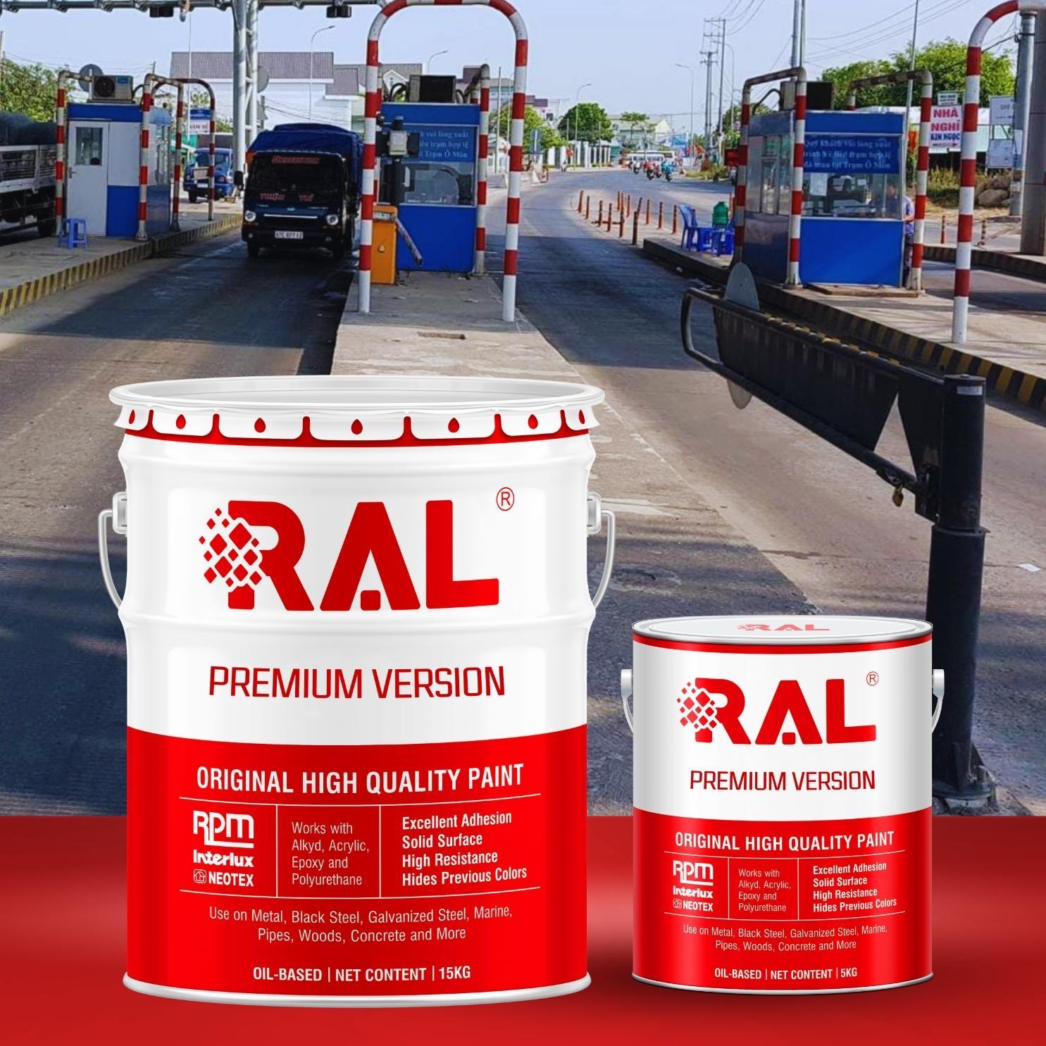 Sơn trạm giao thông Epoxy RAL RABOT GUARD - 5KG