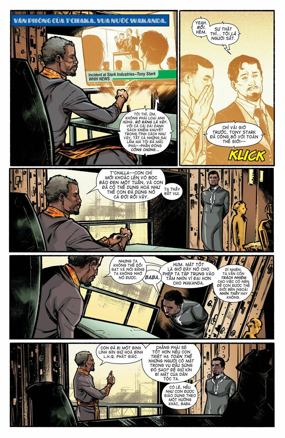 marvel's black panther prelude - hoàng đế báo đen tiền dẫn chapter 1 7