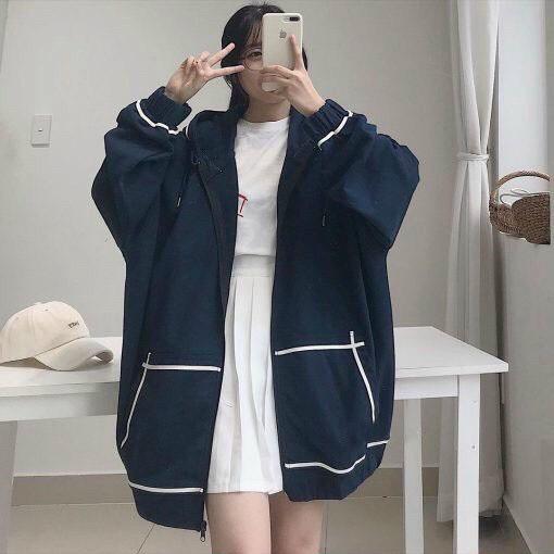 Áo hoodies sweater form to y hình nam nữ đều mặc được áo đẹp y hình