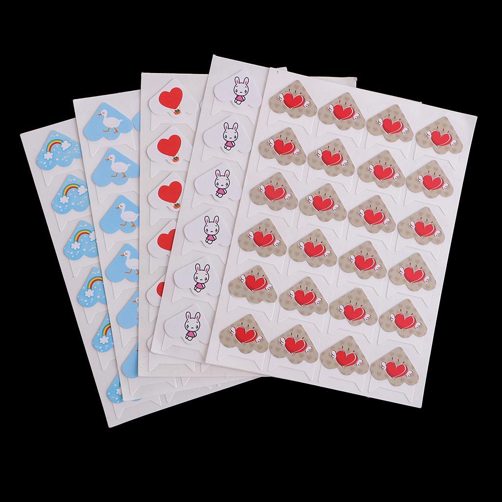 5Pcs Self-Adhesive Photo Mounting Corner Stickers For DIY Album Scrapbooking