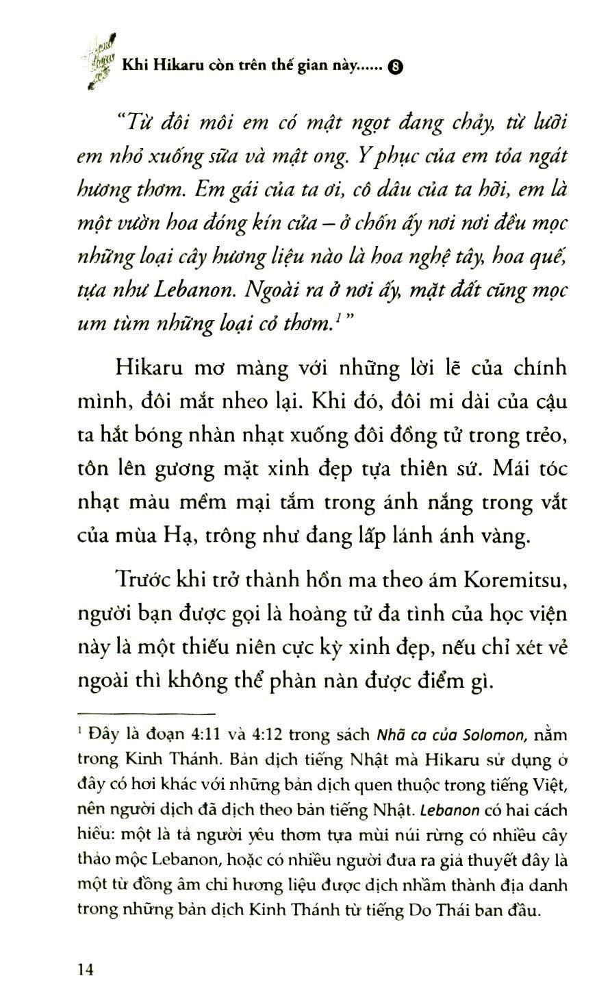 Bộ Khi Hikaru Còn Trên Thế Gian Này……Hanachirusato (Tập 8)