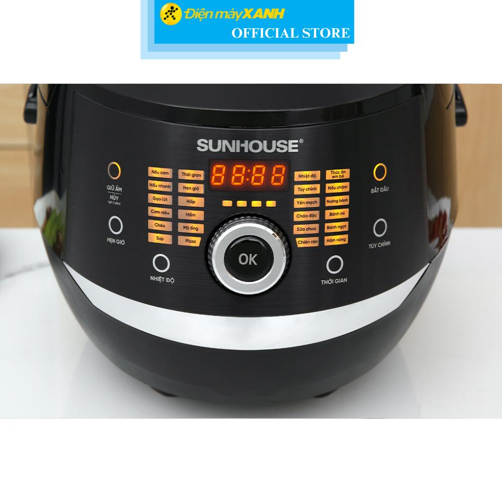 Nồi cơm điện tử Sunhouse 1.8 lít SHD8911 - Hàng Chính Hãng
