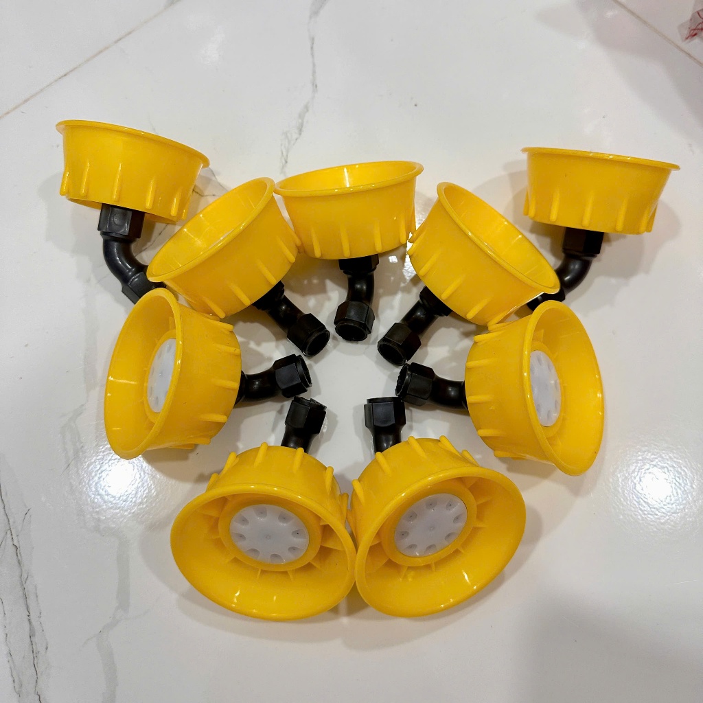 Béc Loa Phun Xịt Loại 8 Lỗ Ren 13.8mm (14mm) Dùng Cho Bình Xịt Điện, Máy Phun Mini Xách Tay