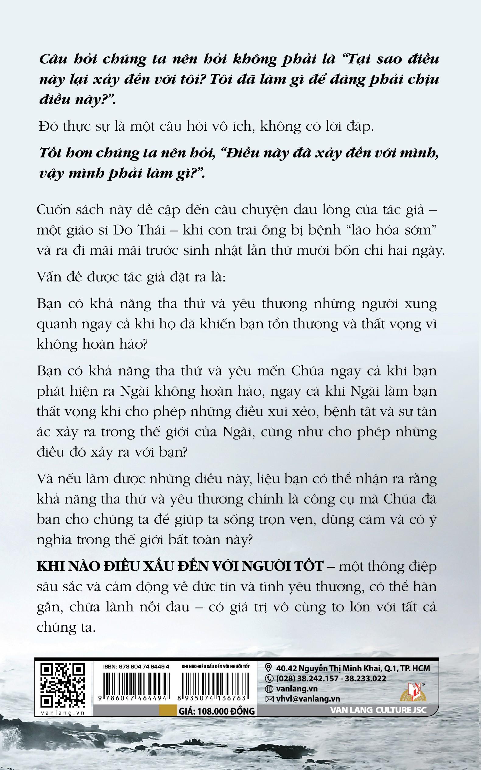 Khi Nào Điều Xấu Đến Với Người Tốt