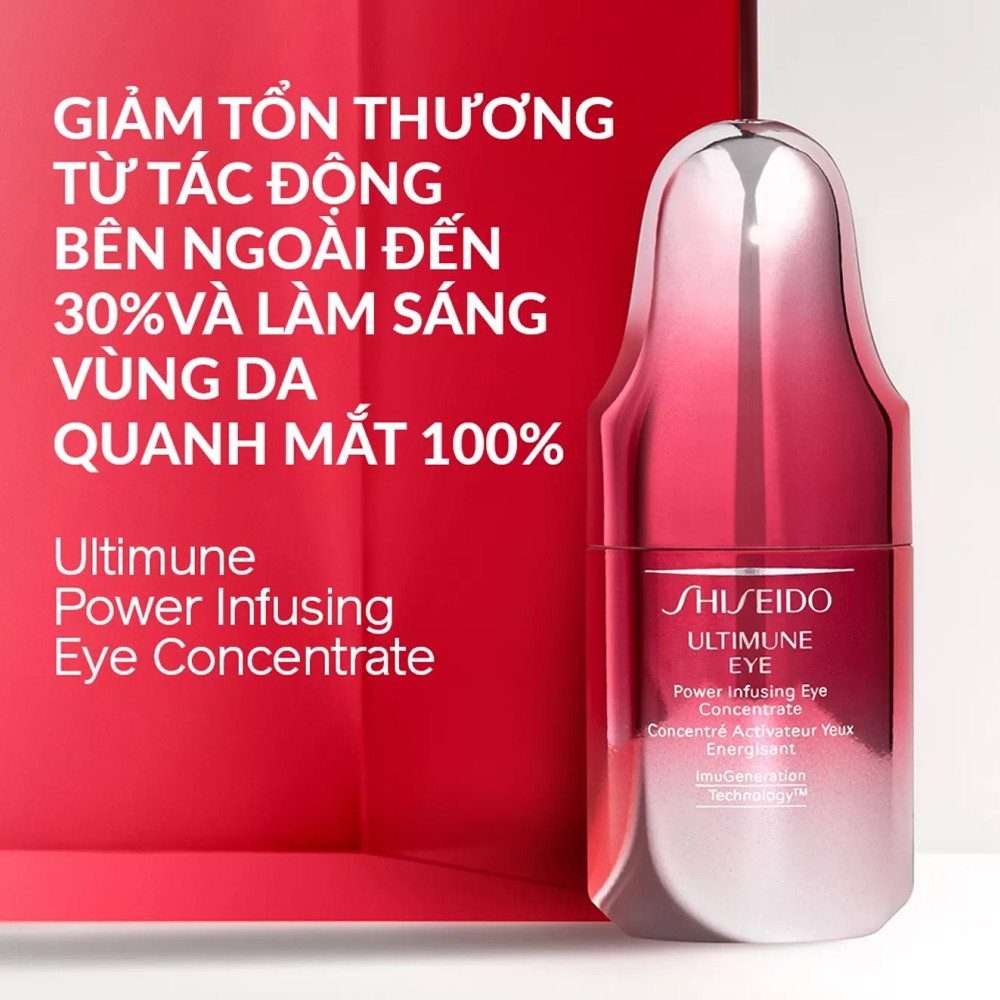 Tinh Chất Dưỡng Mắt Shiseido Ultimune Power Infusing Eye Concentrate 15ml