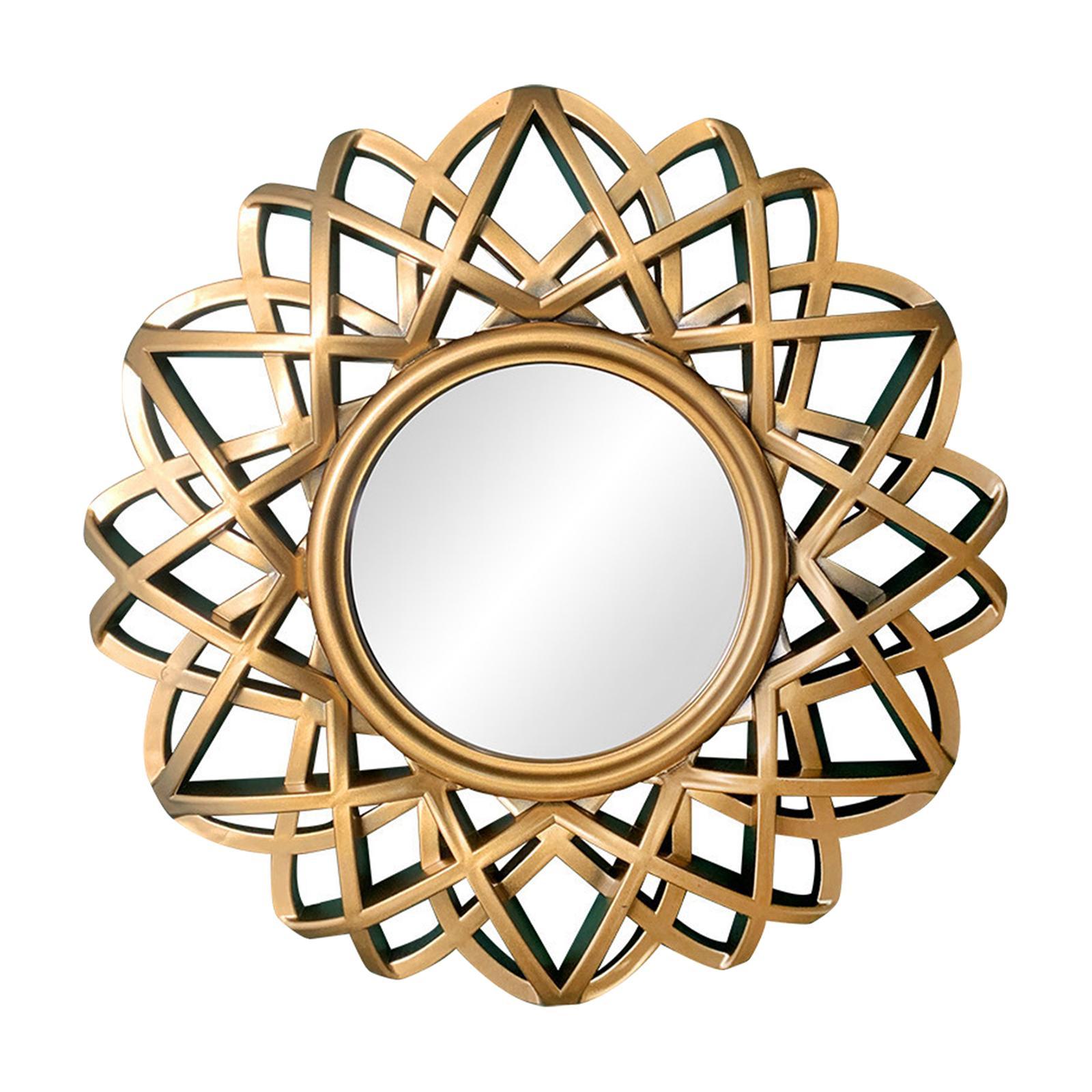 Nordic Wall Hanging Mirror Round Mirror for Living Room Bedroom Decoration