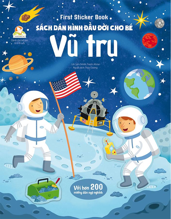 First Sticker Book - Sách Dán Hình Đầu Đời Cho Bé - Vũ Trụ