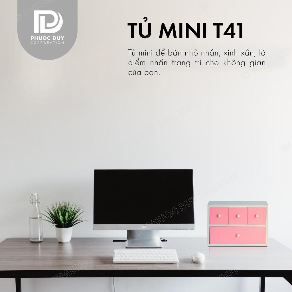 Tủ mini để bàn đa năng - Tủ nữ trang mỹ phẩm T41