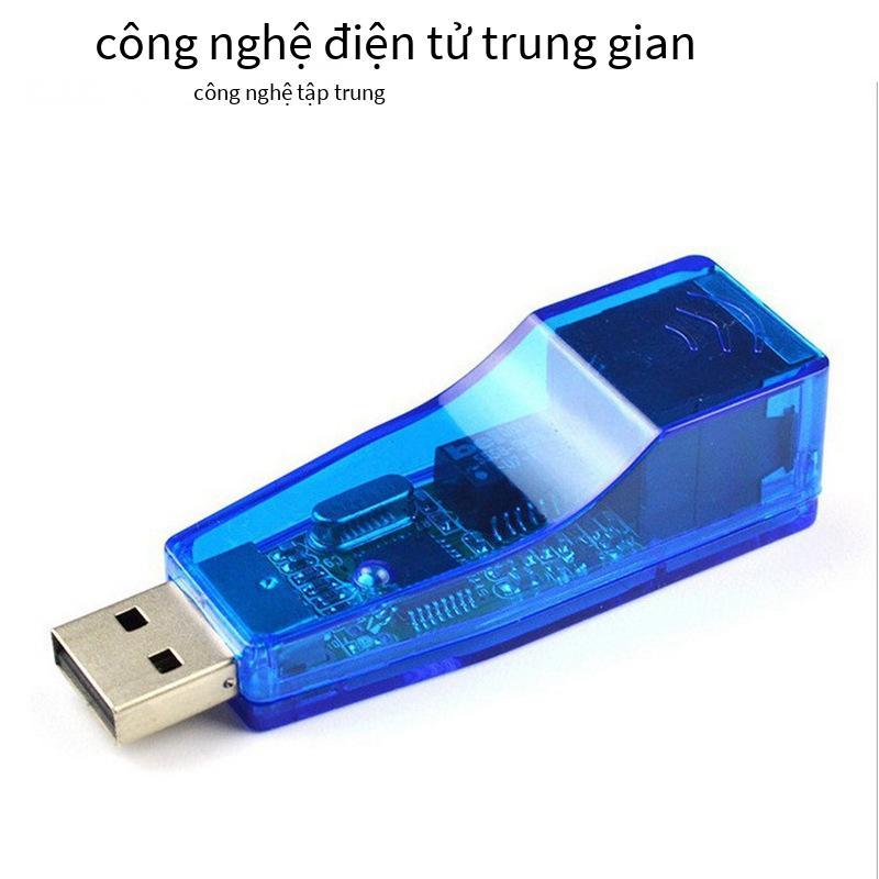 Giao hàng nhanh USB card mạng có dây bên ngoài card mạng bên ngoài notebook Android máy tính bảng cáp mạng chuyển đổi cổng mạng 9700