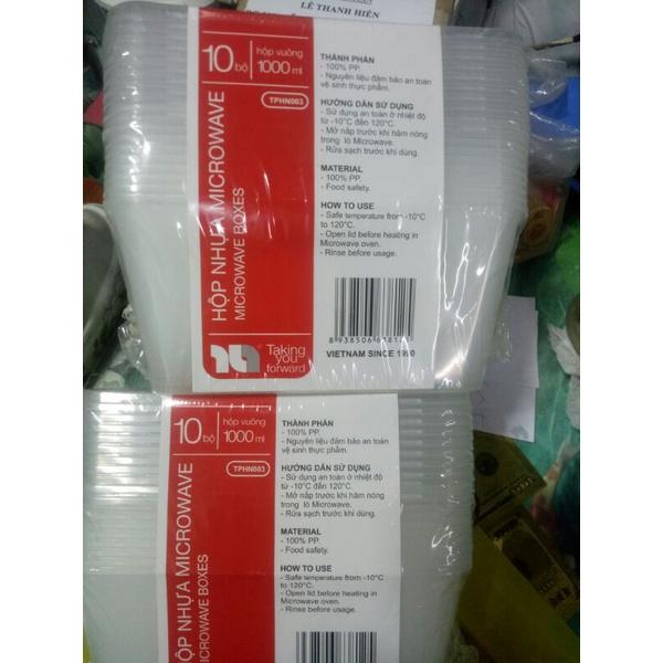 Hộp nhựa chữ nhật