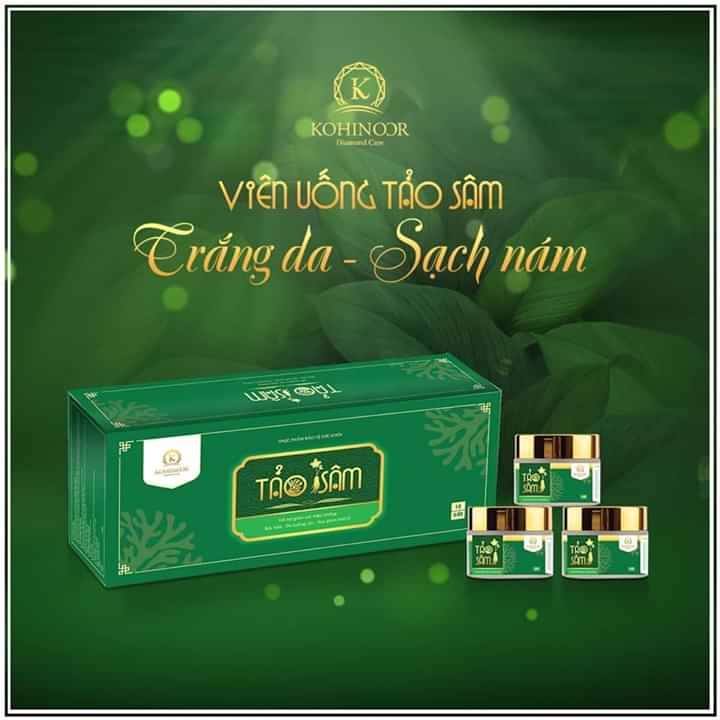 Liệu Trình 3 Hộp Viên Uống Tảo Sâm Kohinoor 