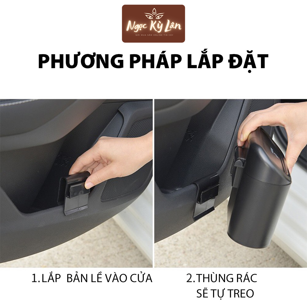 Thùng Rác Mini Để Trên Xe Ô Tô, Văn Phòng