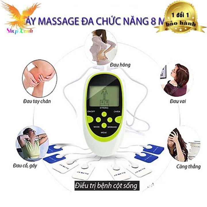 Máy massage xung điện trị liệu 8 miếng dán