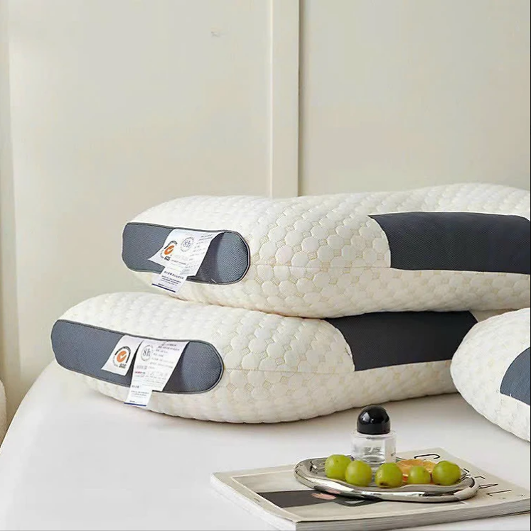 Gối Spa, Gối Chống Mỏi Vai Gáy - Gối Dệt Kim Lõi Bông