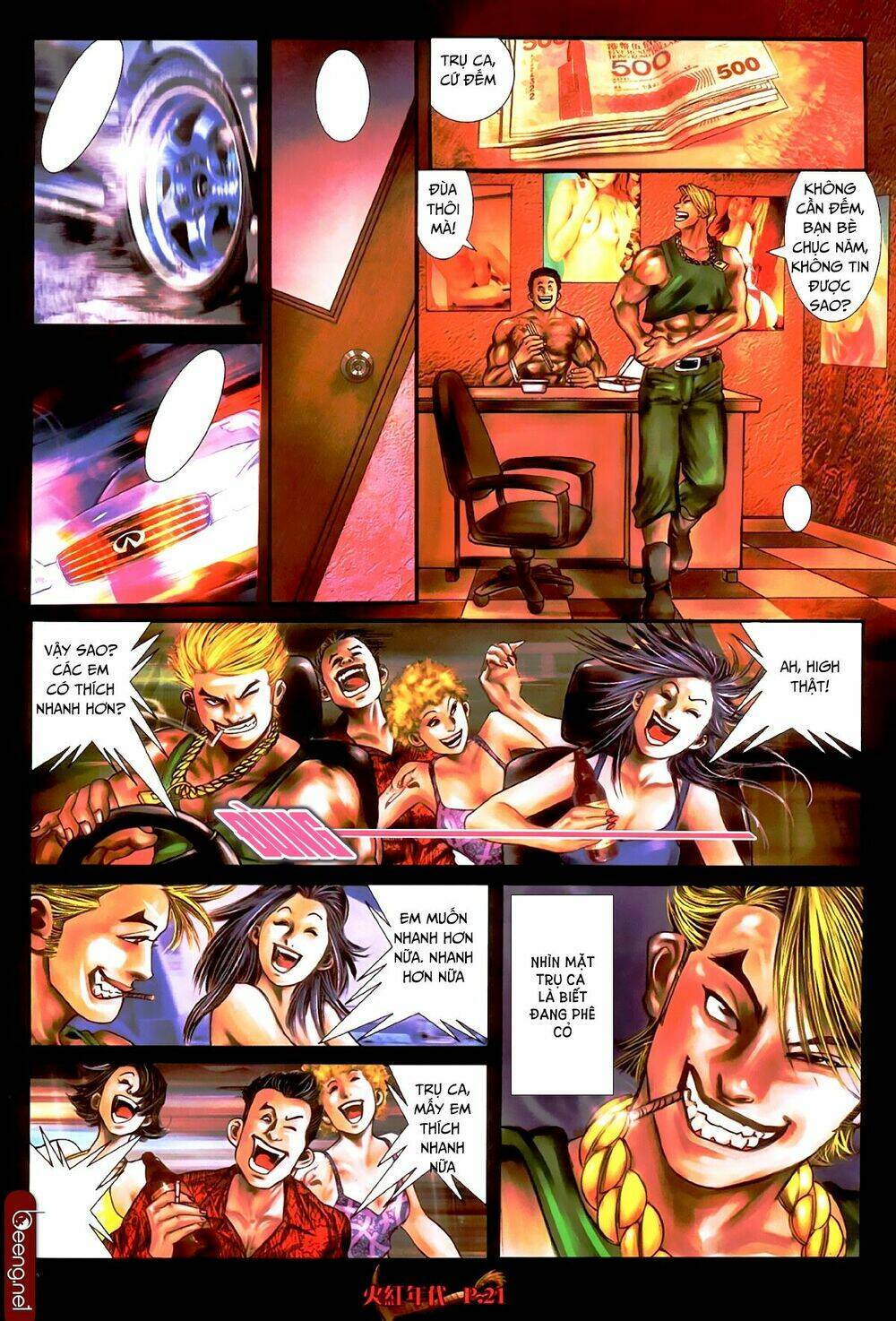 hỏa hồng niên đại hắc cốt đường chapter 500 7