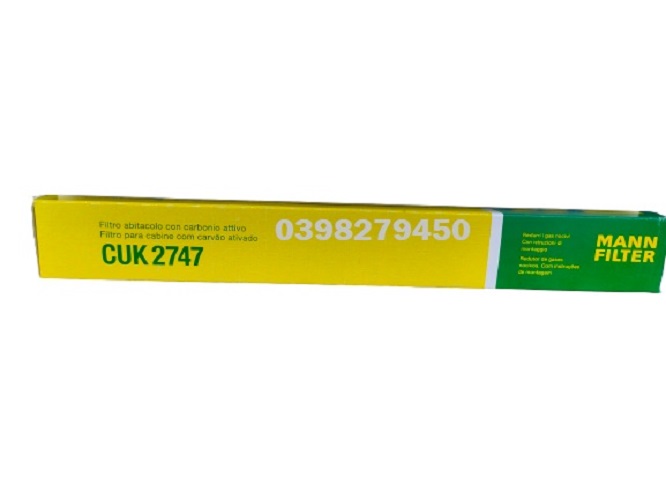 LỌC GIÓ ĐIỀU HÒA MANN FILTER CHO LAND ROVER , JAGUAR CUK2747