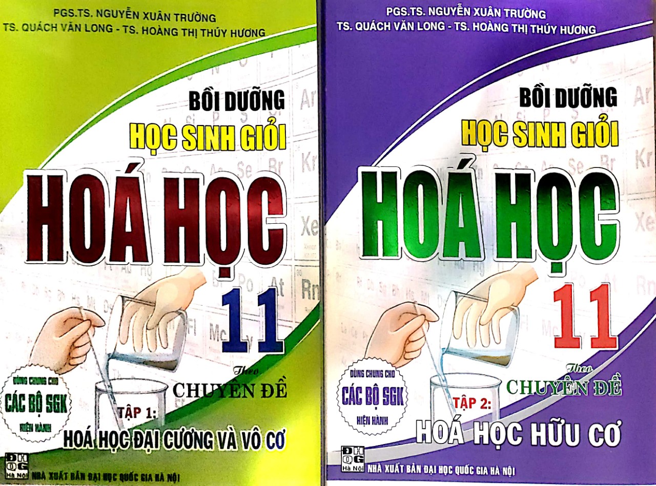 ComBo Bồi Dưỡng Học Sinh Giỏi Hoá Học 11 Theo Chuyên Đề Hoá Hữu Cơ + Vô Cơ ( 2 Tập - Dùng Chung Cho Các Bộ SGK Hiện Hành)