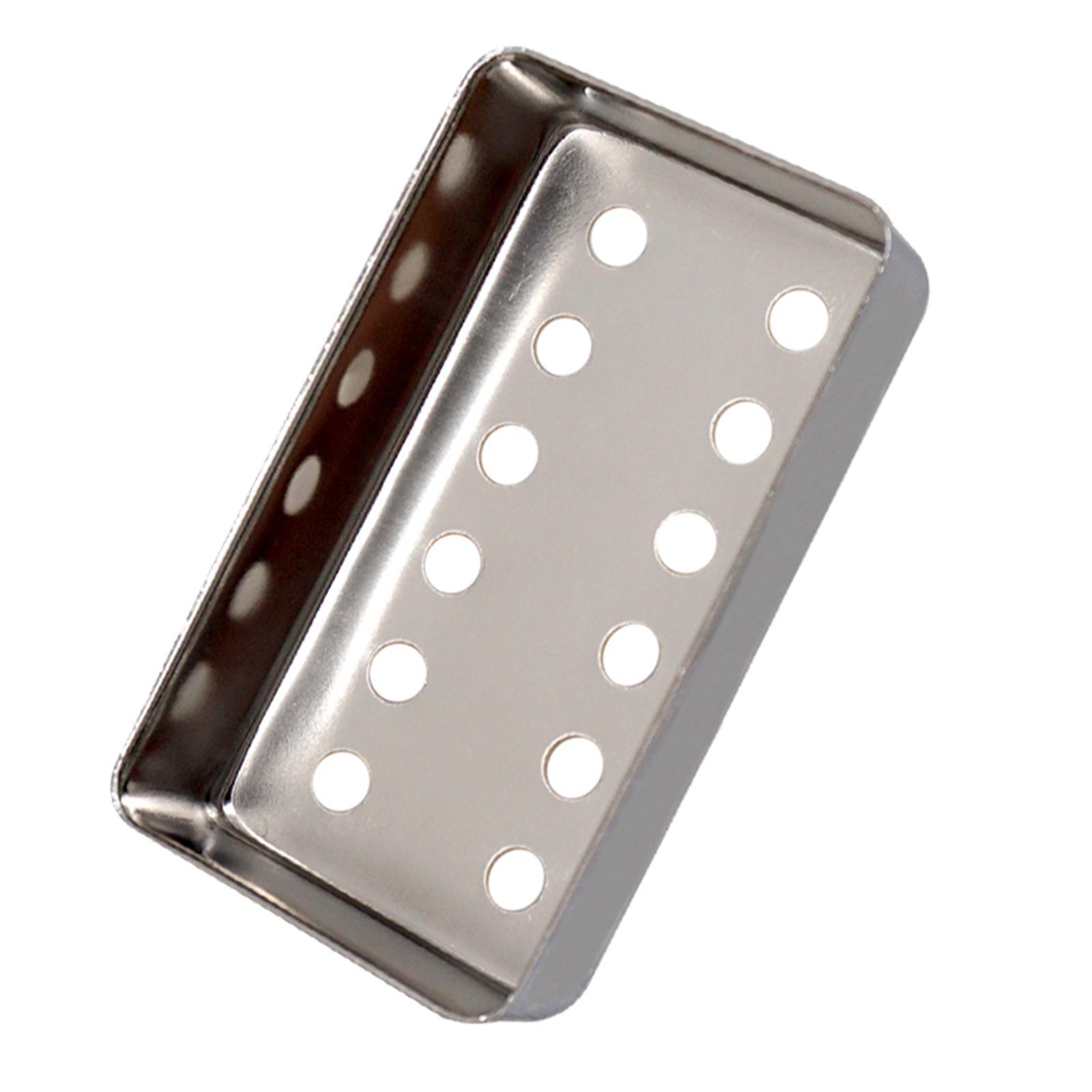 2Pcs Copper Guitar Pickup Cover for 6 Strings Electric Guitar Replacement