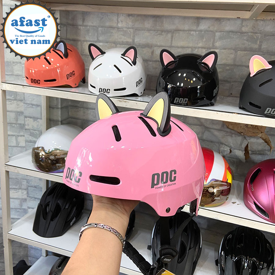 Tai mèo ( 1 cặp ) mũ bảo hiểm - phụ kiện gắn mũ bảo hiểm cực xinh, độc lạ, cute- Hàng chính hãng