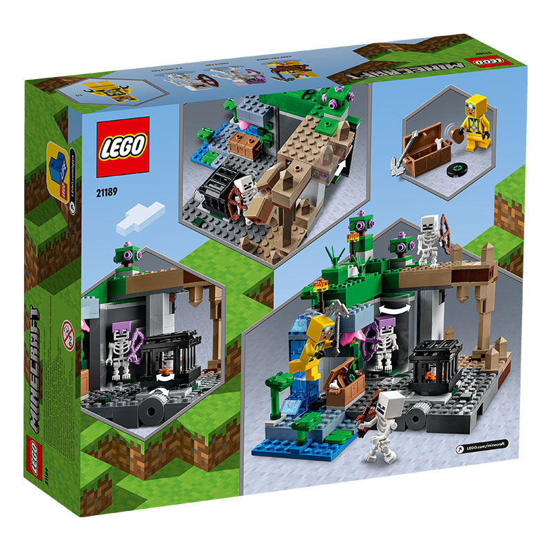 Hình ảnh Đồ Chơi LEGO MINECRAFT Hầm Ngục Skeleton 21189 (364 chi tiết)