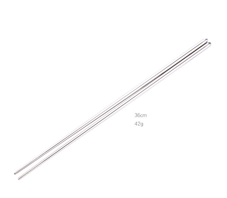 Set 2 đôi đũa inox - 36cm 42g